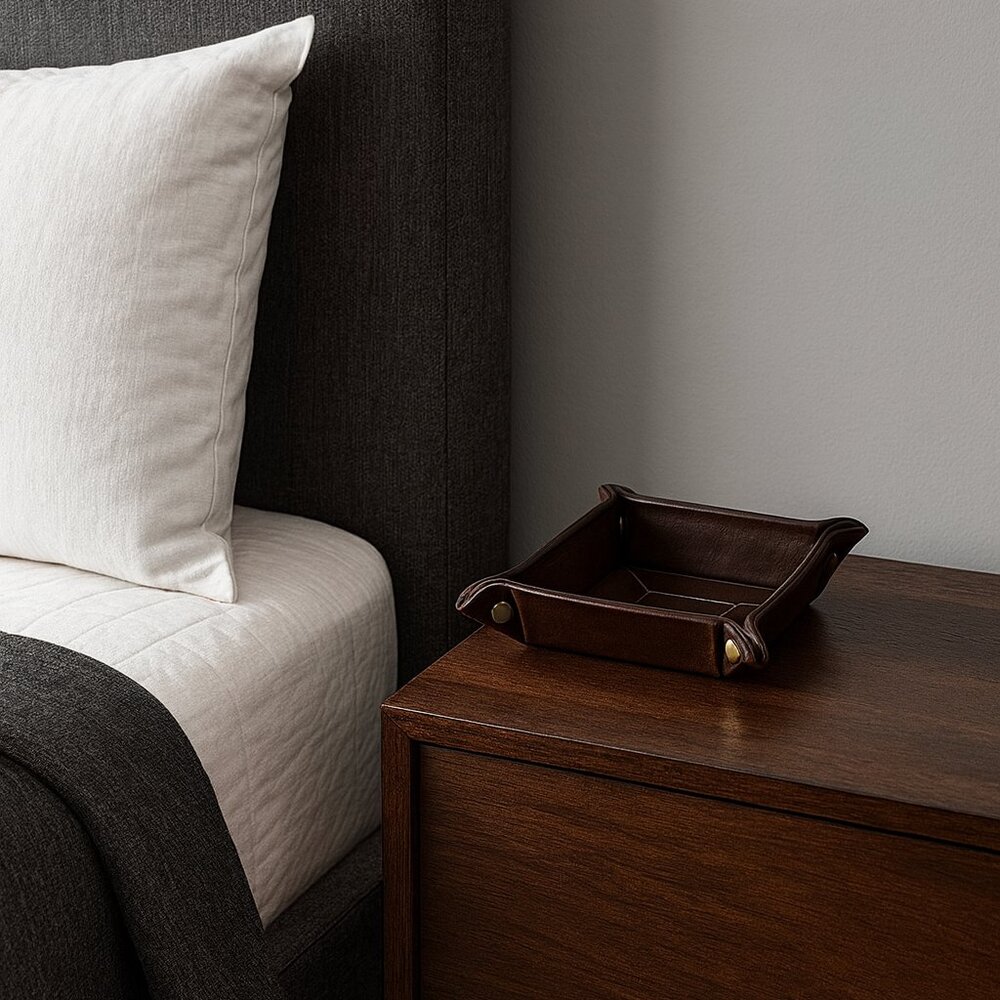 Goodfellow & Co. Brown Leather Valet Tray